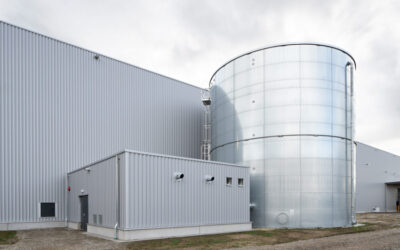 Neubau Gefahrstofflager TST Logistik mit Kühl- & Tiefkühlbereich in Illertissen
